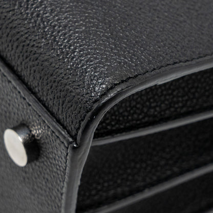 Saint Laurent sac de JOUR Grained Calfskin Black SHW