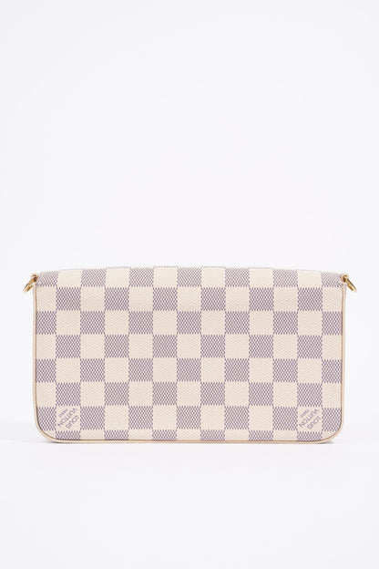 Louis Vuitton Felicie Pochette Damier Azur Canvas