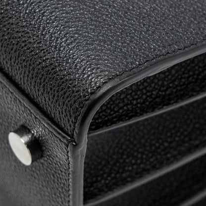 Saint Laurent sac de JOUR Grained Calfskin Black SHW