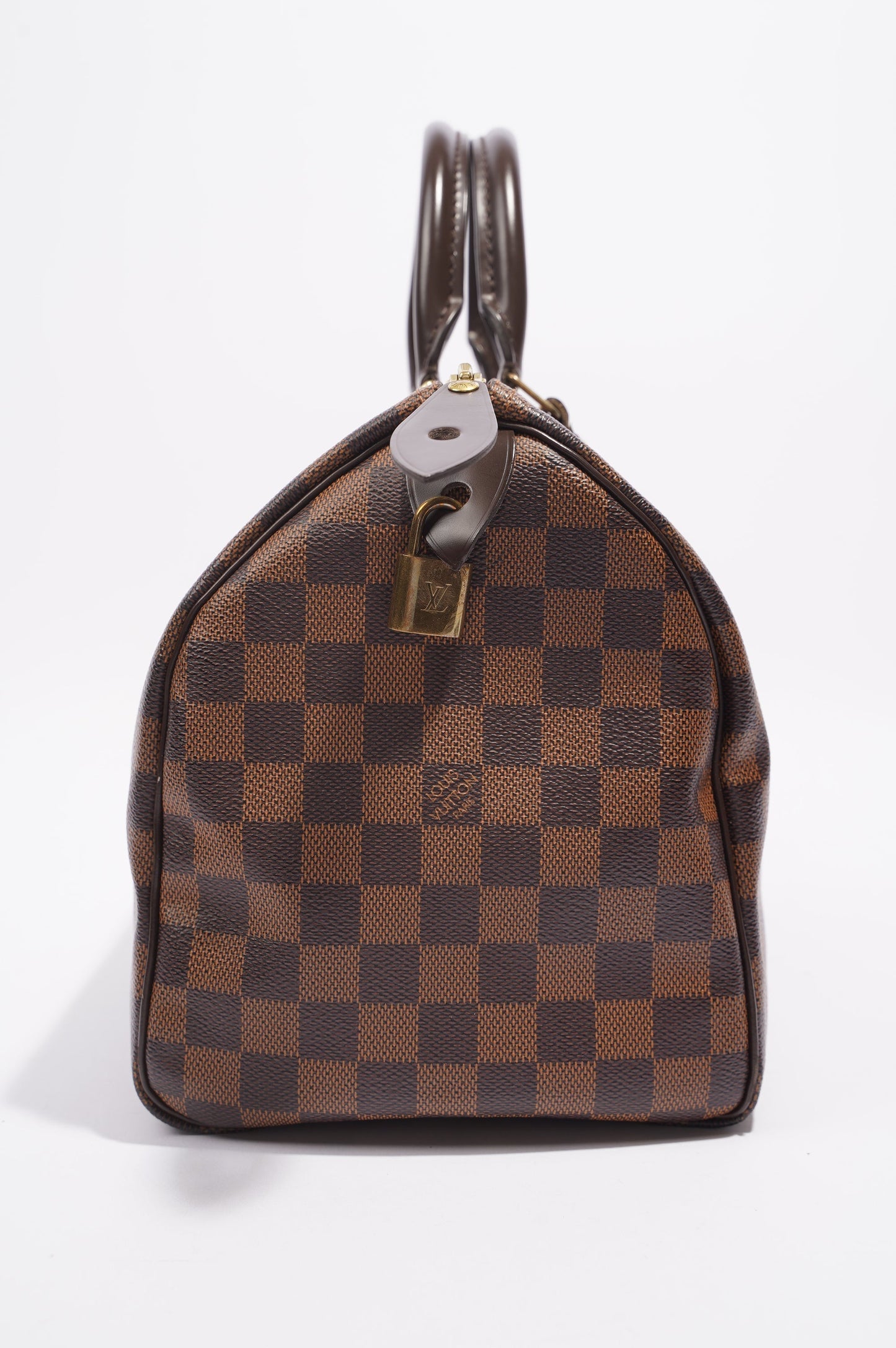 Louis Vuitton Womens Speedy Bag Damier Ebene Canvas 30