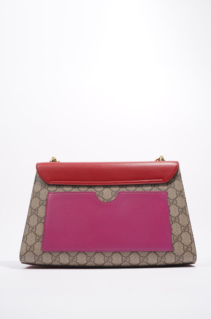 Gucci Womens Padlock Bag Multicoloured Canvas / Leather Medium