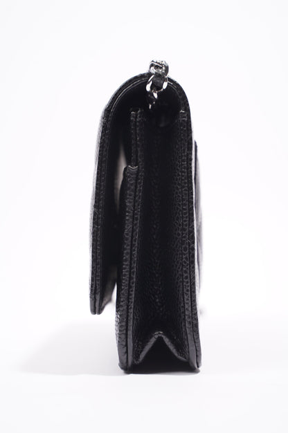 Chanel Wallet On Chain Black Caviar Leather