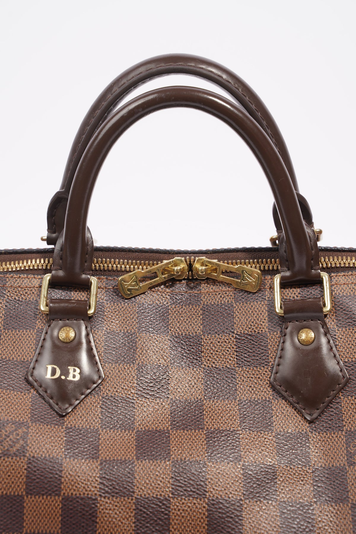 Louis Vuitton Womens Speedy Bandouliere Damier Ebene 30