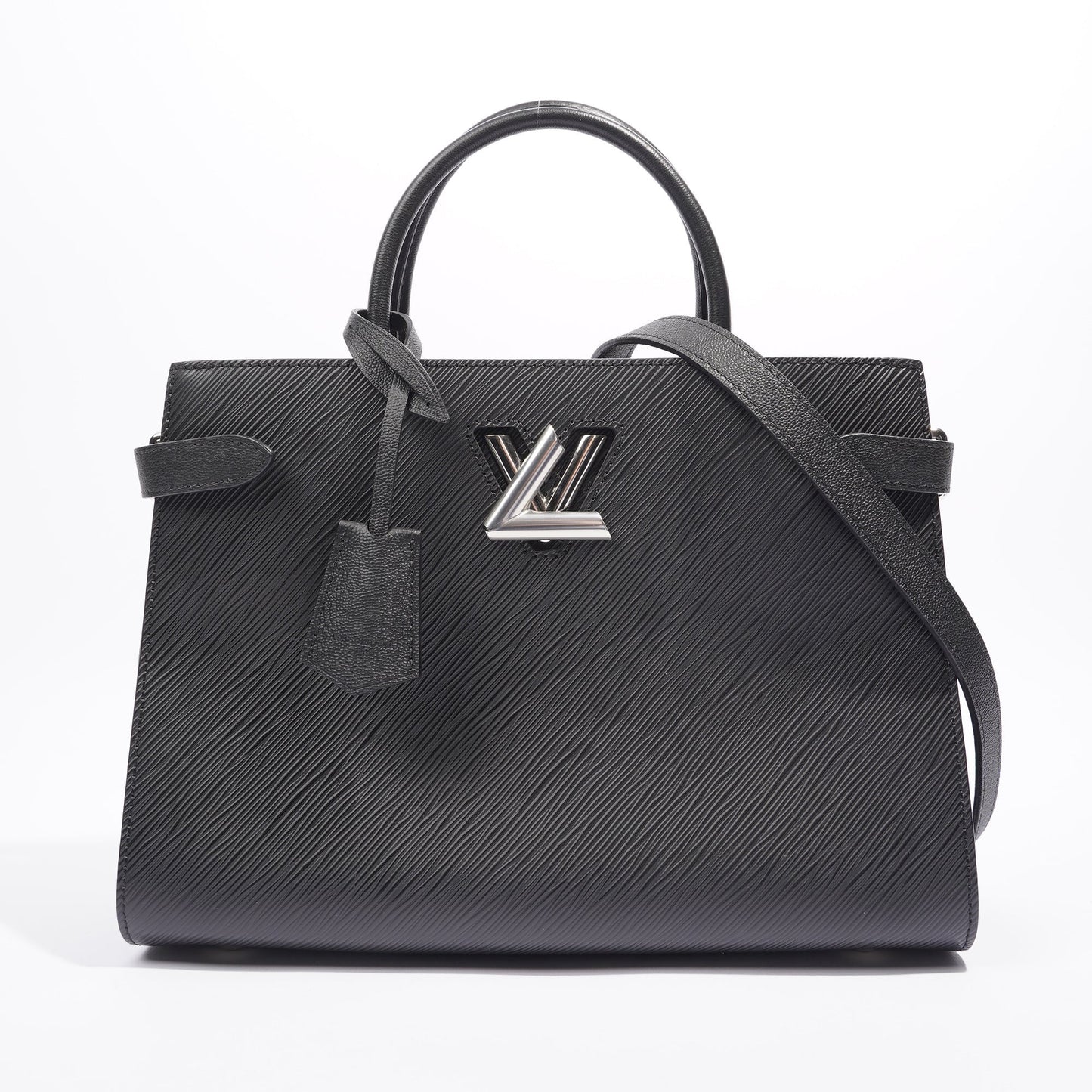 Louis Vuitton Twist Tote Bag Black Epi Leather