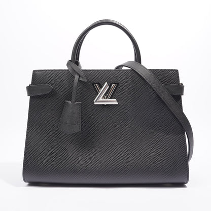 Louis Vuitton Twist Tote Bag Black Epi Leather