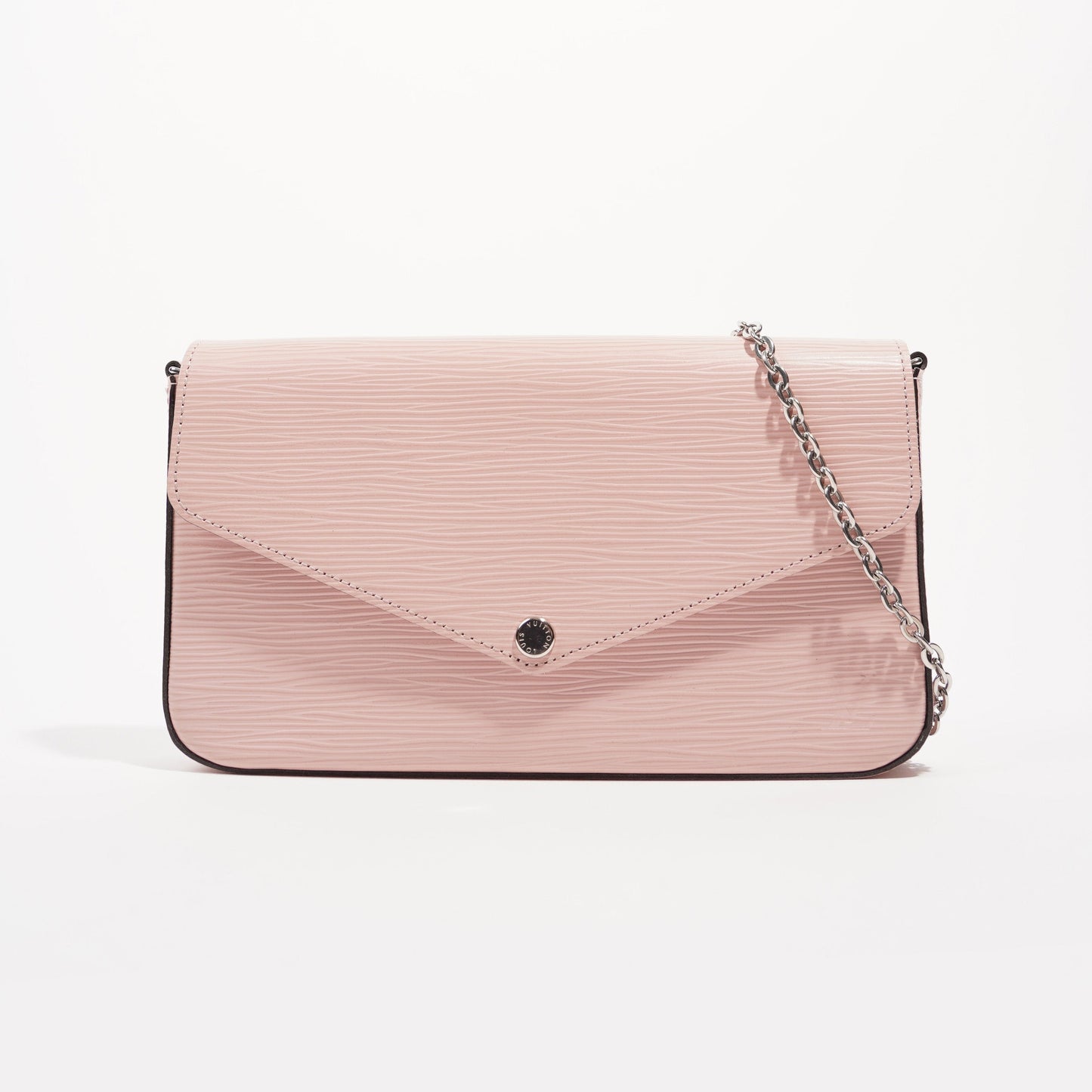 Louis Vuitton Womens Pochette Felicie Rose Epi Leather