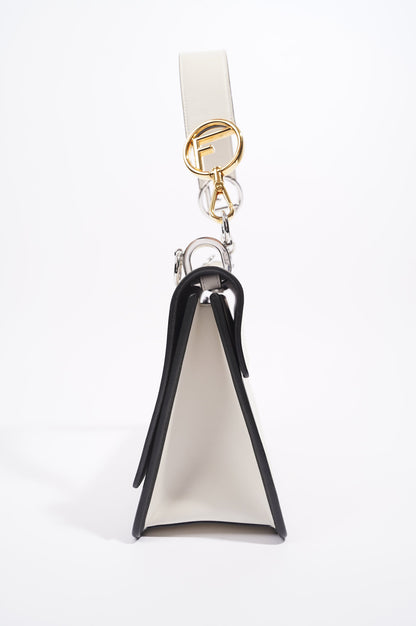 Fendi Womens Kan I F White / Black