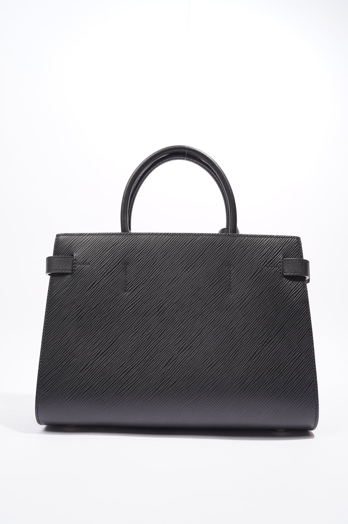 Louis Vuitton Twist Tote Bag Black Epi Leather