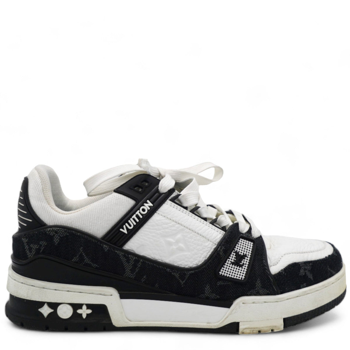Louis-vuitton Tênis LV  Preto Trainer Size38/4