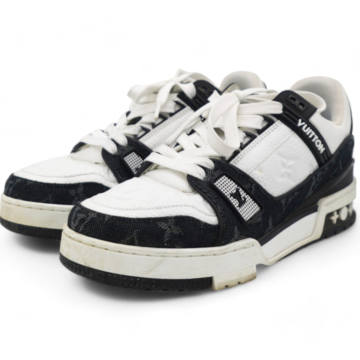 Louis-vuitton Tênis LV  Preto Trainer Size38/4