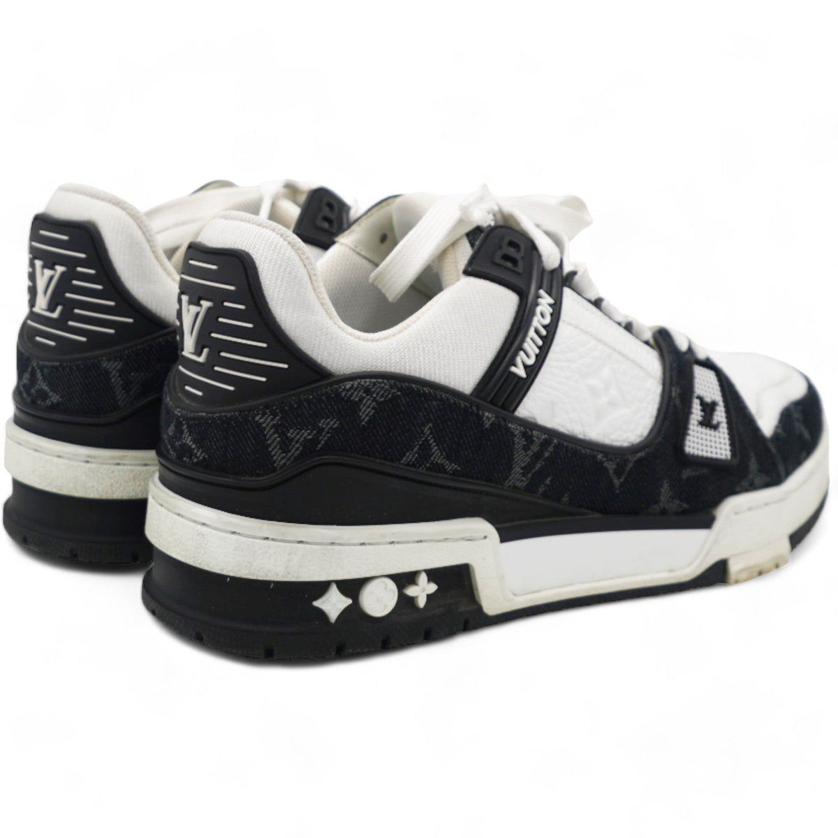 Louis-vuitton Tênis LV  Preto Trainer Size38/4