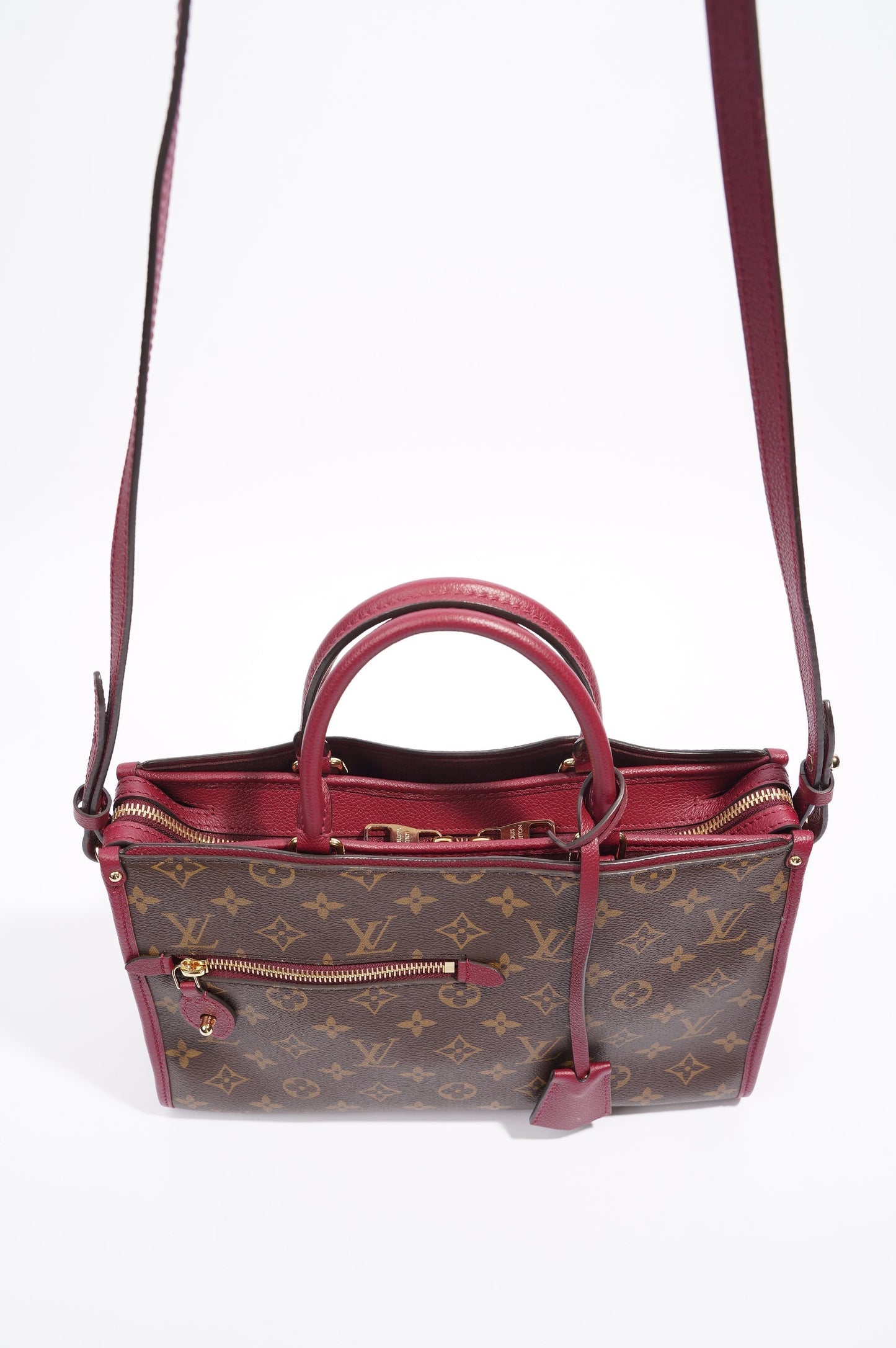 Louis Vuitton Popincourt Monogram Canvas Raisin PM