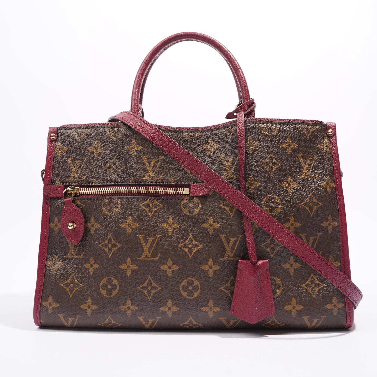 Louis Vuitton Popincourt Monogram Canvas Raisin PM