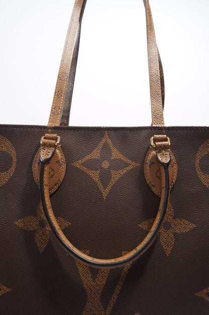 Louis Vuitton OnTheGo Bag Reverse Monogram Canvas GM