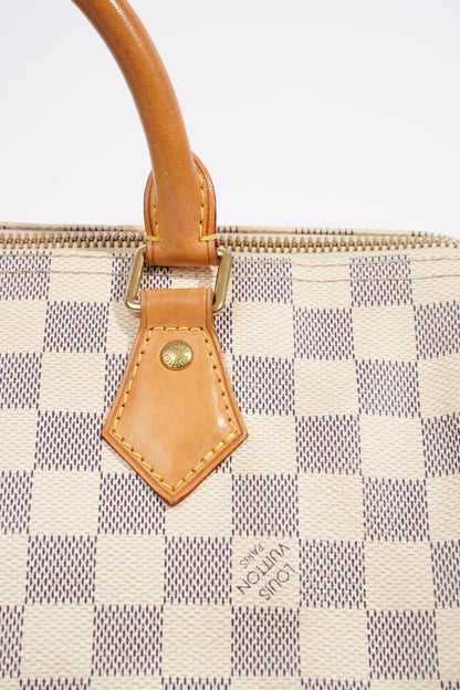 Louis Vuitton Speedy Bag Damier Azur Canvas 30