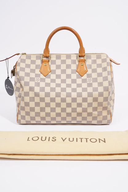 Louis Vuitton Speedy Bag Damier Azur Canvas 30