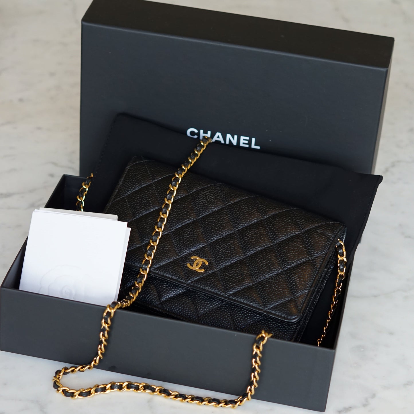 CHANEL WALLET ON CHAIN