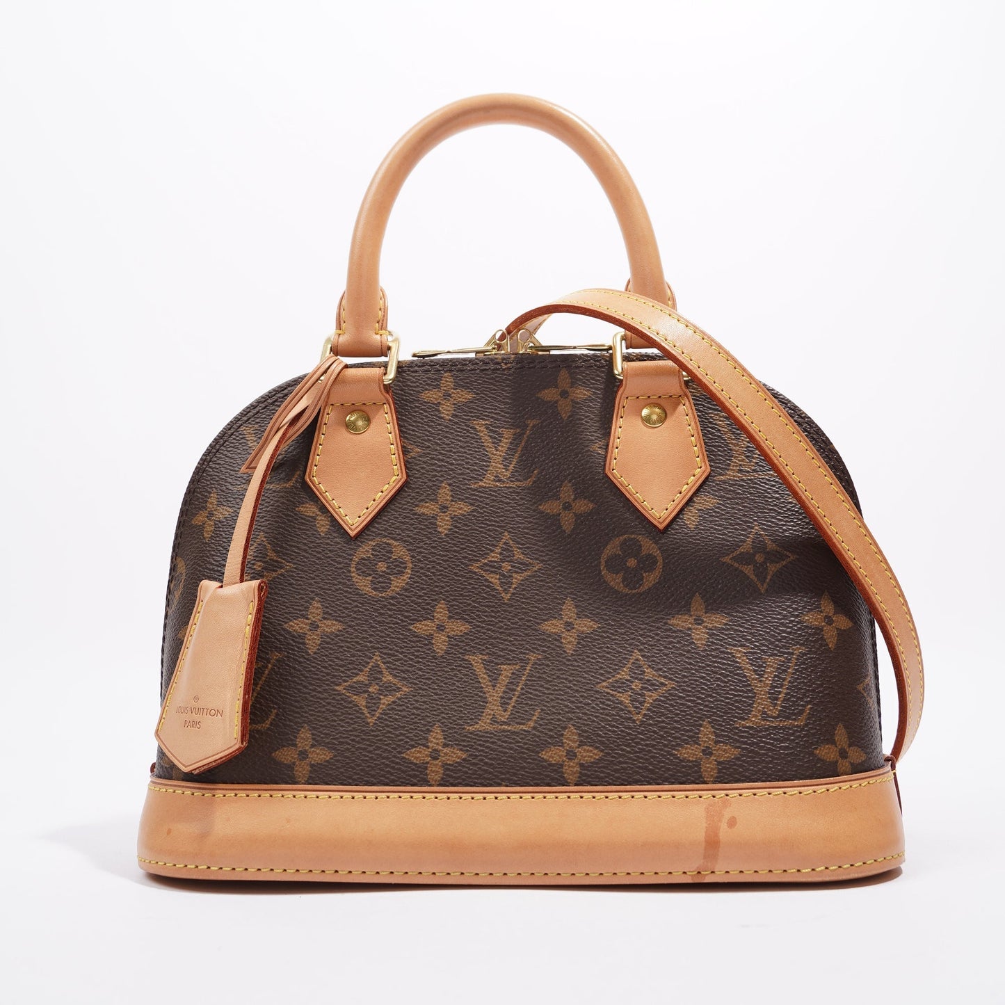 Louis Vuitton Womens Alma Monogram Canvas BB