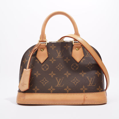 Louis Vuitton Womens Alma Monogram Canvas BB
