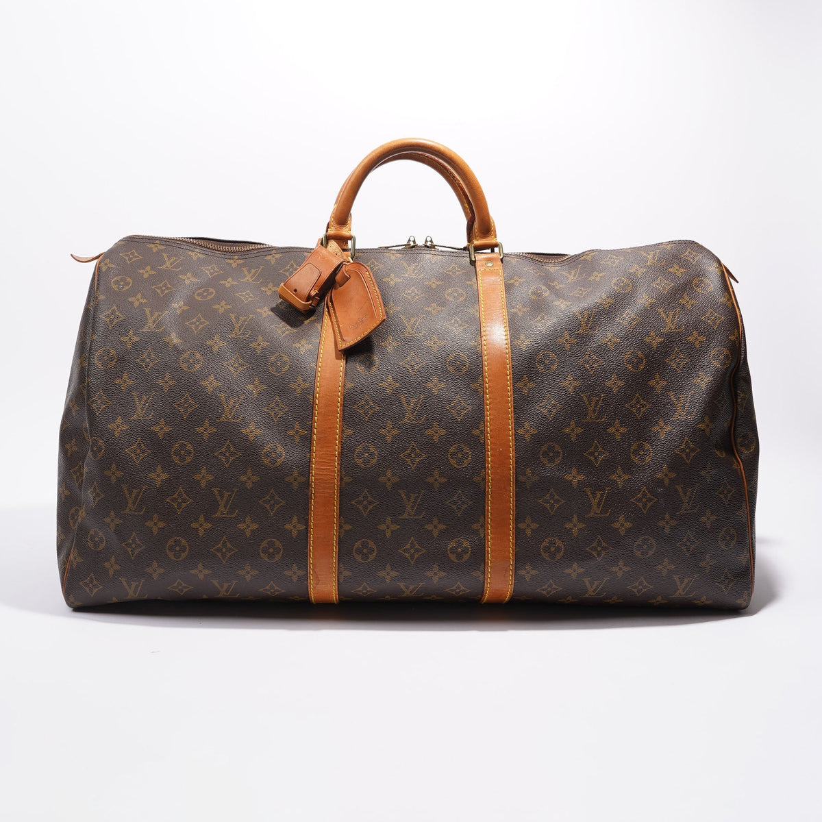 Louis Vuitton Womens Vintage Keepall 60 Monogram Monogram Canvas 60