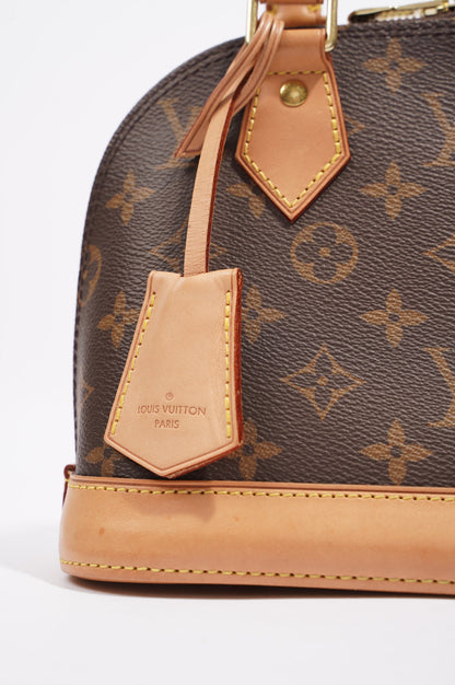 Louis Vuitton Womens Alma Monogram Canvas BB