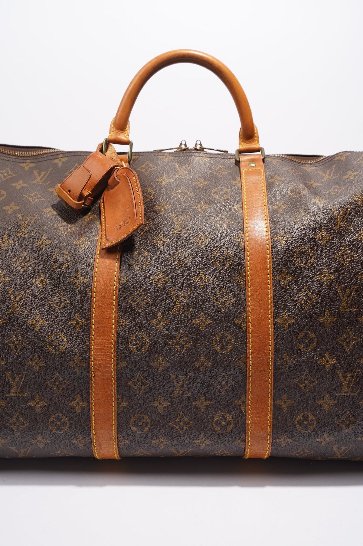 Louis Vuitton Womens Vintage Keepall 60 Monogram Monogram Canvas 60
