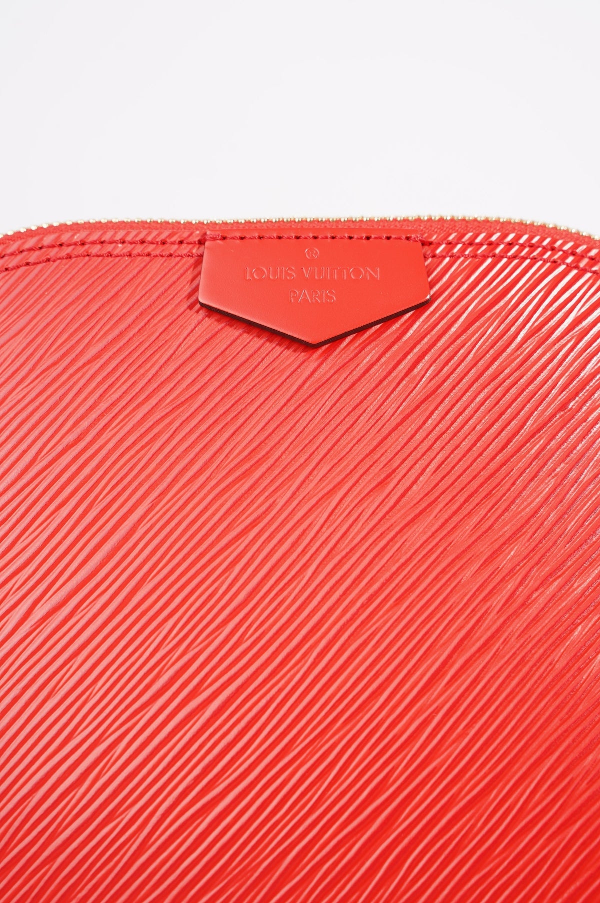 Louis Vuitton Alma Mini Bag Red Epi Leather