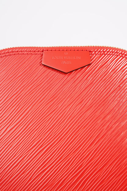 Louis Vuitton Alma Mini Bag Red Epi Leather
