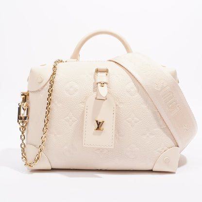 Louis Vuitton Malle Souple Empreinte Embossed White Leather