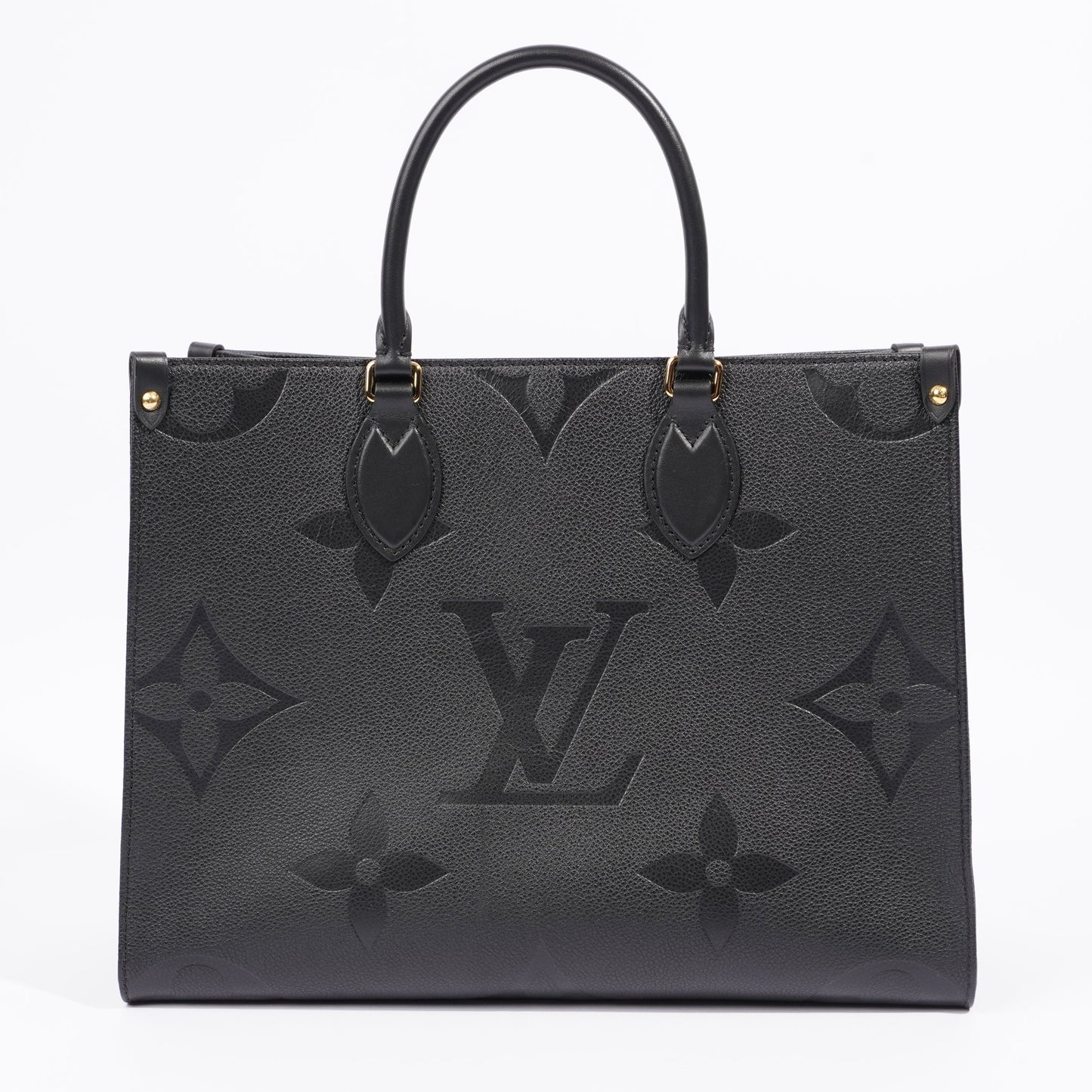 Louis Vuitton On The Go Bag Monogram Empreinte Leather MM