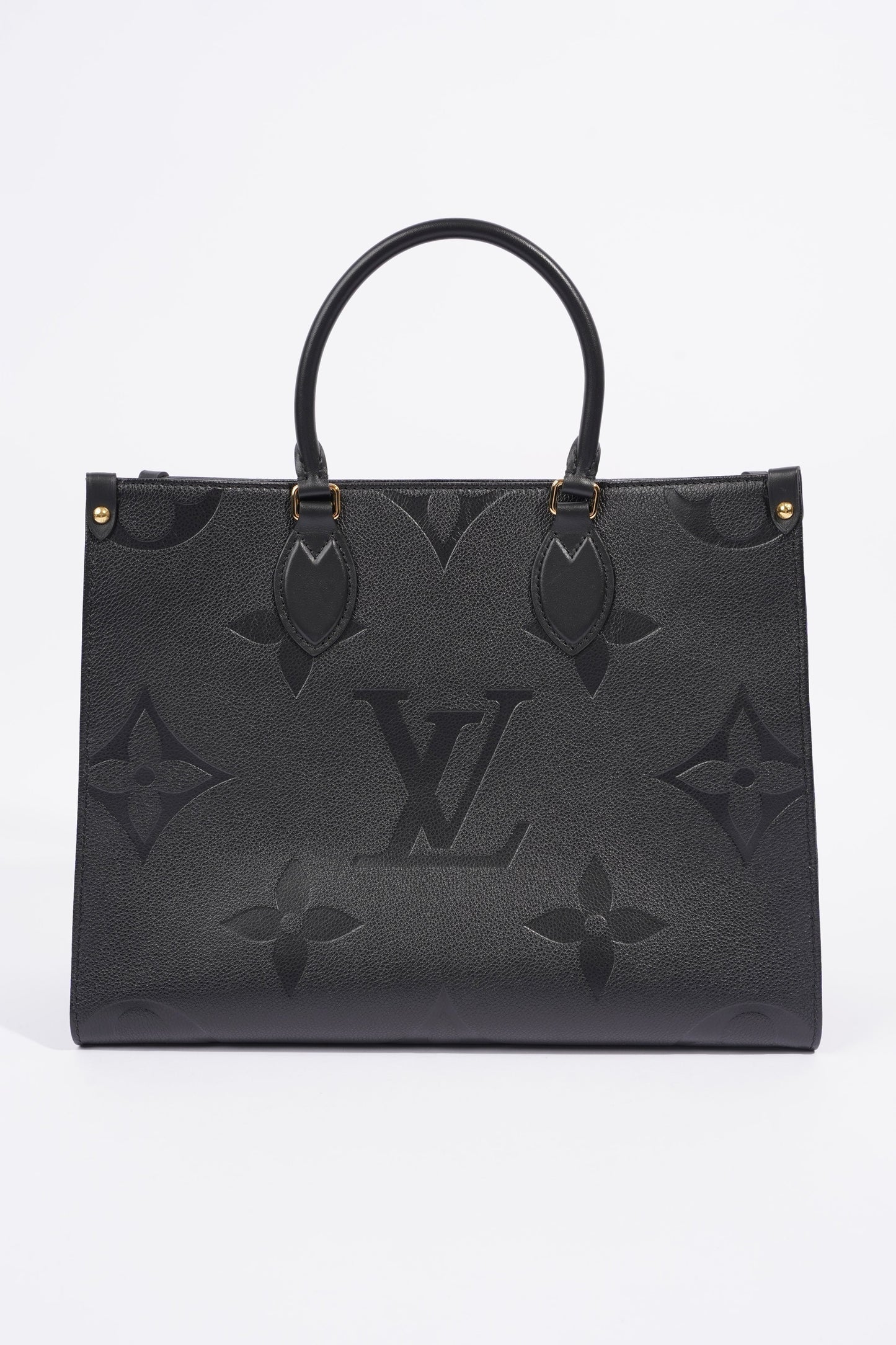 Louis Vuitton On The Go Bag Monogram Empreinte Leather MM