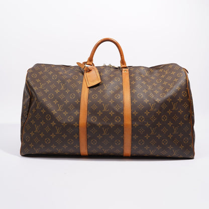 Louis Vuitton Womens Keepall 60 Monogram Canvas