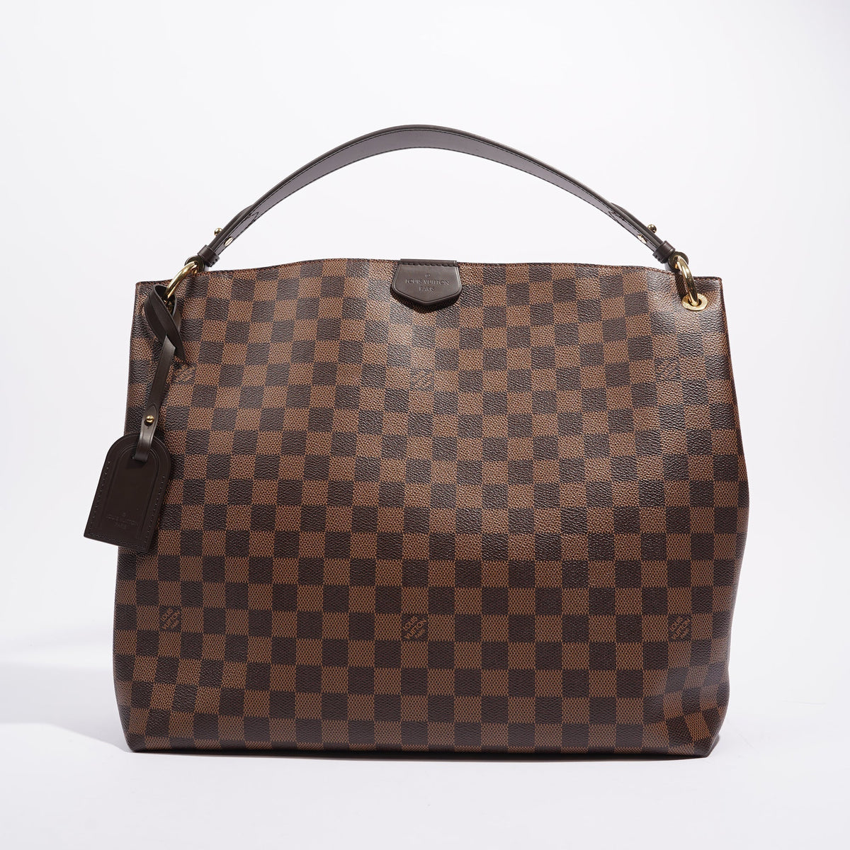 Louis Vuitton Womens Graceful Damier Ebene MM