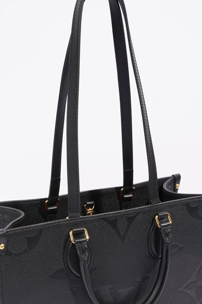 Louis Vuitton On The Go Bag Monogram Empreinte Leather MM