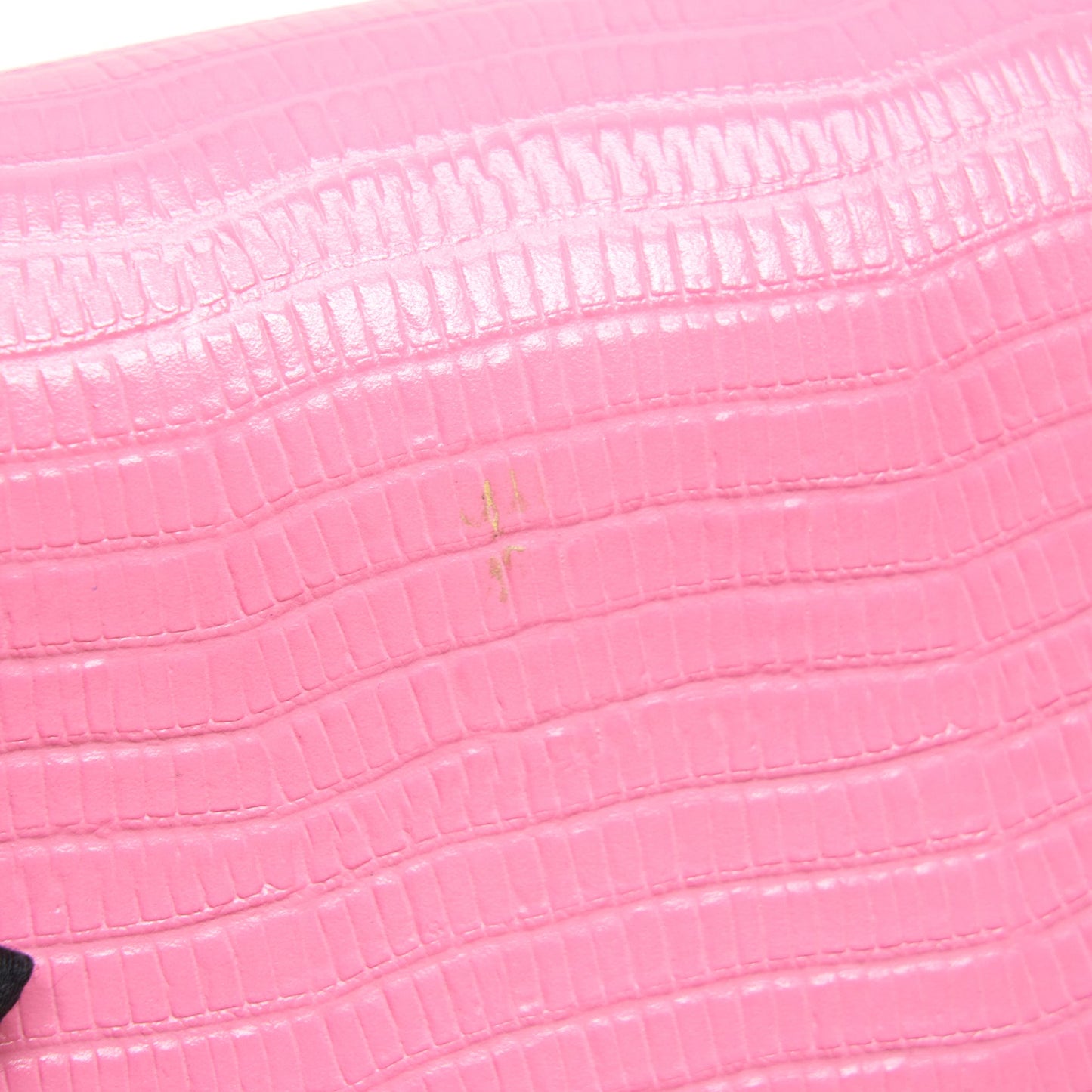 Saint Laurent / YSL Mini Kate Tassel Embossed Calfskin Pink SHW