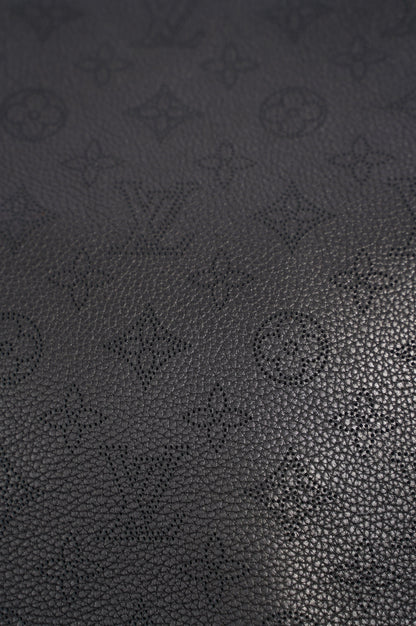 Louis Vuitton Babylone Bag Black Mahina Monogram Leather PM