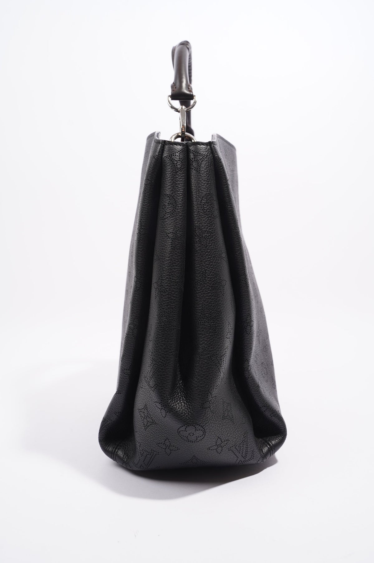 Louis Vuitton Babylone Bag Black Mahina Monogram Leather PM