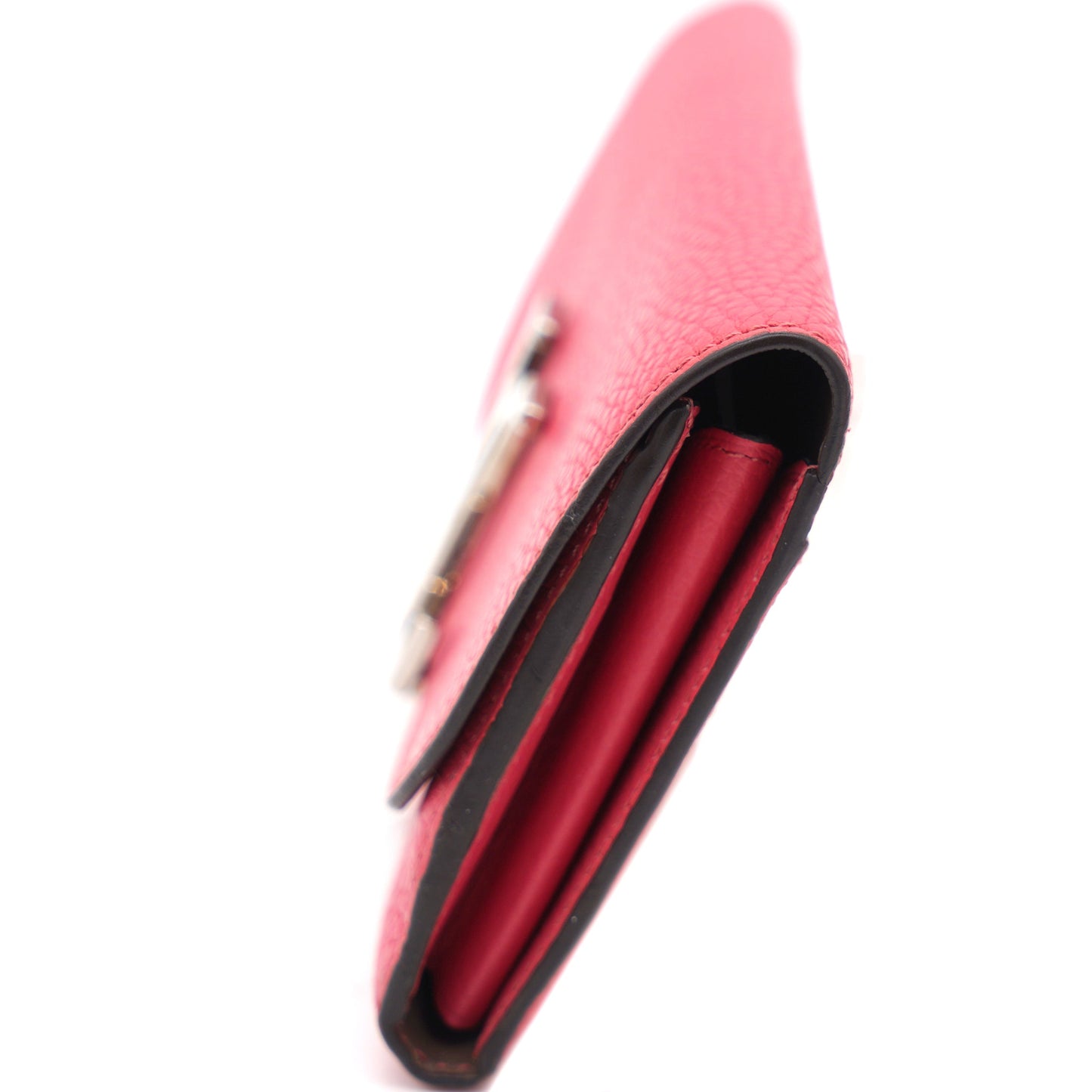 Louis-vuitton Taurillon Leather Vivienne LV Long Wallet Pink