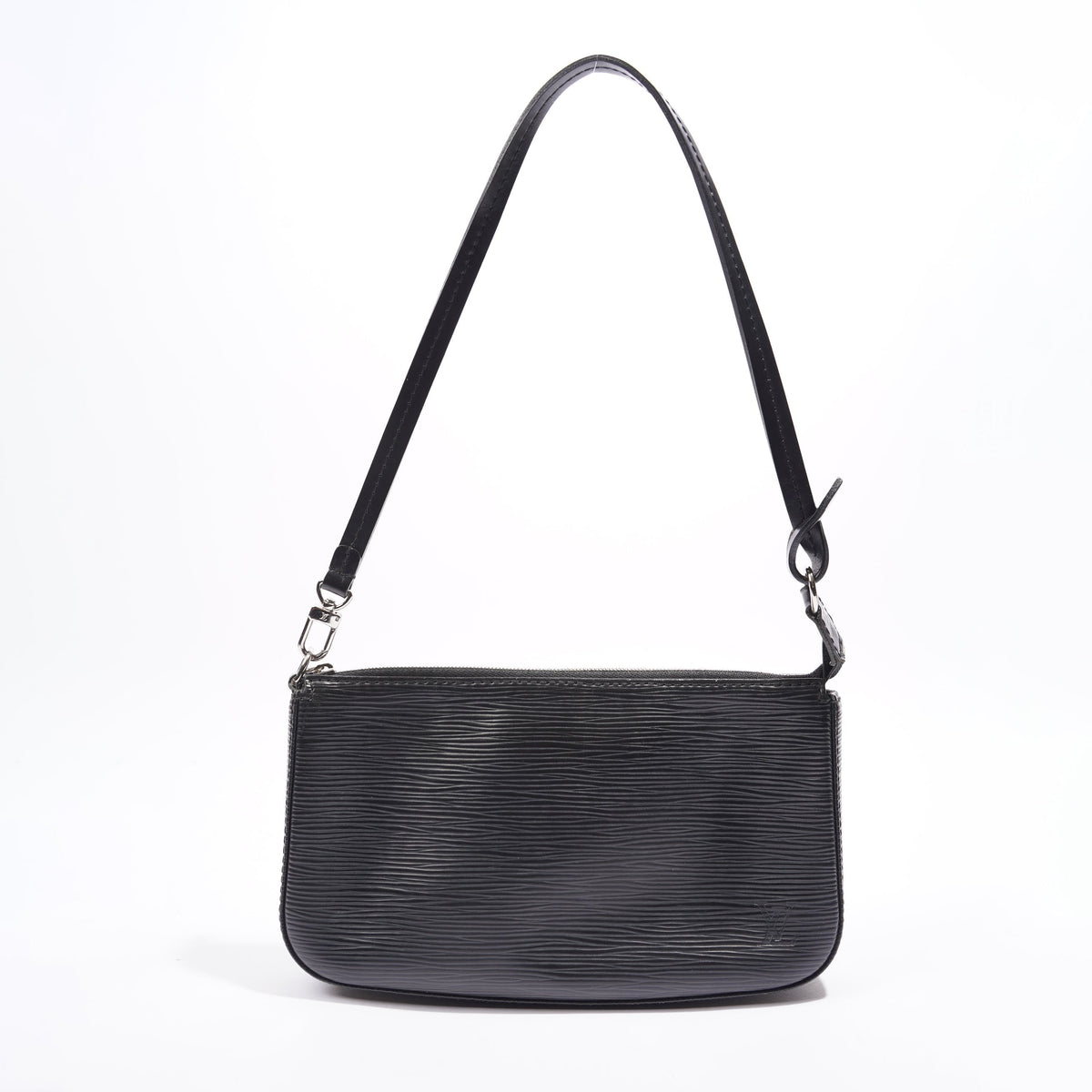 Louis Vuitton Pochette Accessorie Bag Black Epi Leather