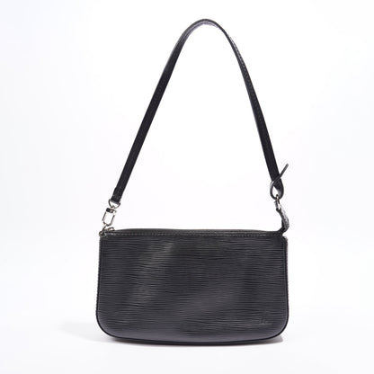 Louis Vuitton Pochette Accessorie Bag Black Epi Leather