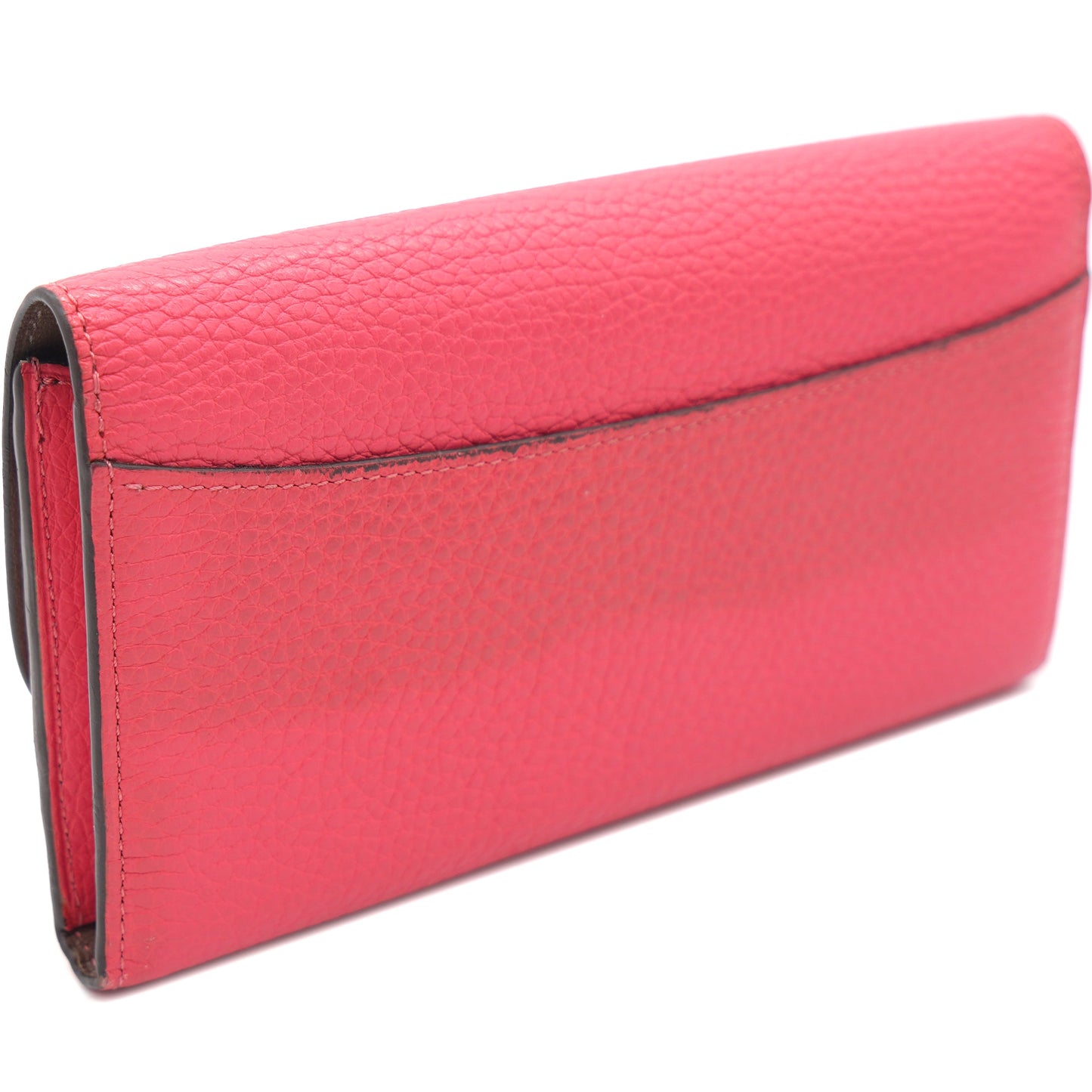 Louis-vuitton Taurillon Leather Vivienne LV Long Wallet Pink