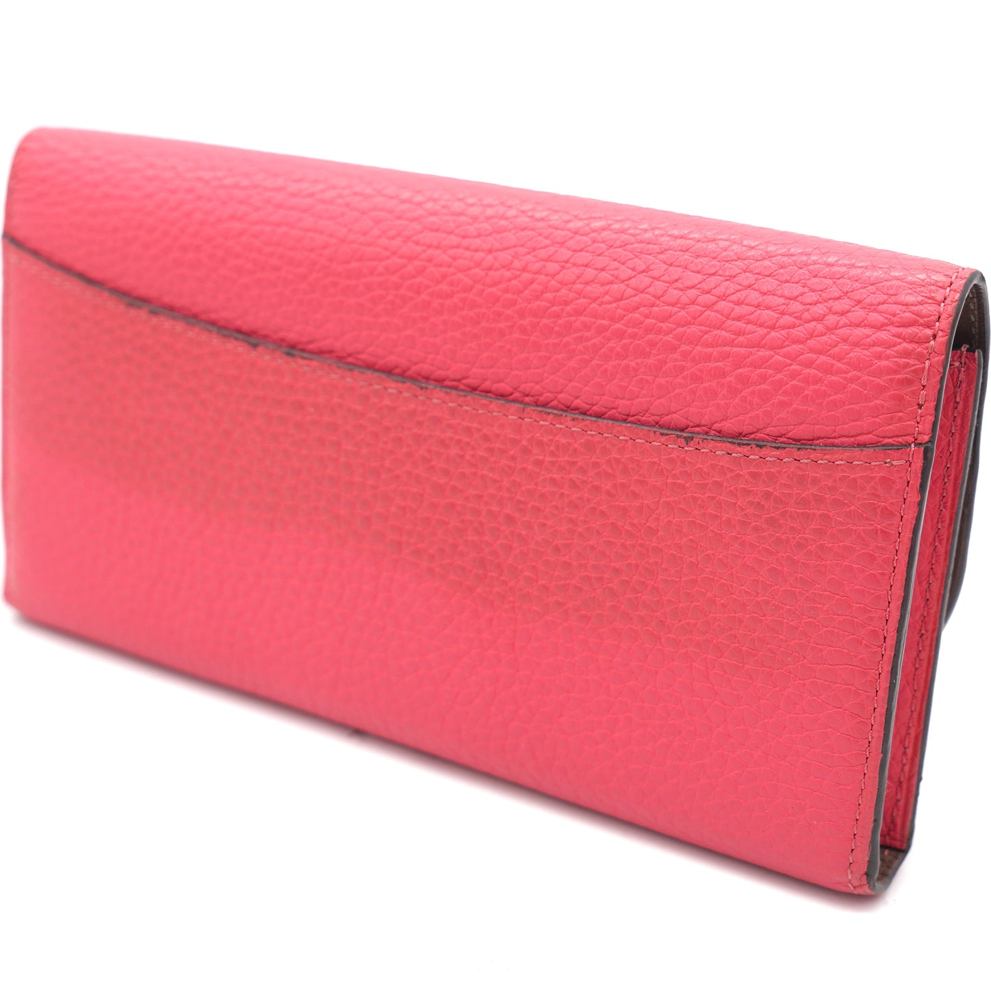 Louis-vuitton Taurillon Leather Vivienne LV Long Wallet Pink