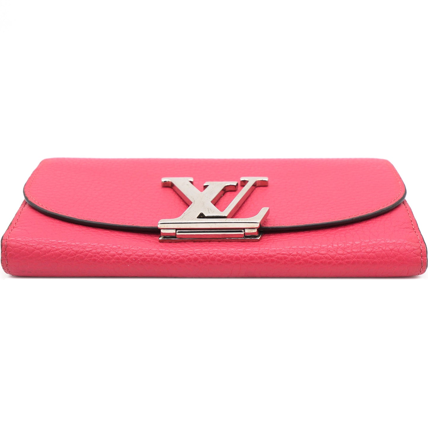 Louis-vuitton Taurillon Leather Vivienne LV Long Wallet Pink