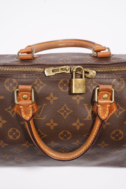 Louis Vuitton Speedy Bandouliere Monogram Canvas 30