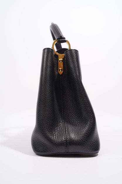 Louis Vuitton LV Capucines Bag Black Leather