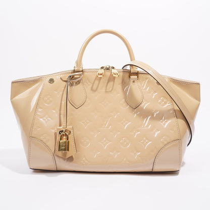 Louis Vuitton Santa Monica Bag Beige Vernis Leather