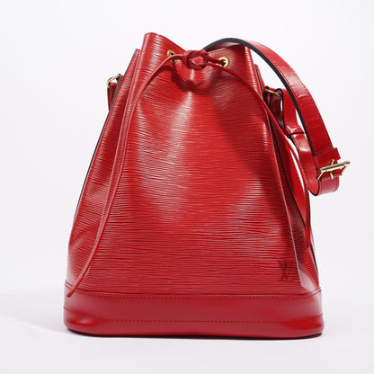 Louis Vuitton Noe Bag Red Epi Leather GM