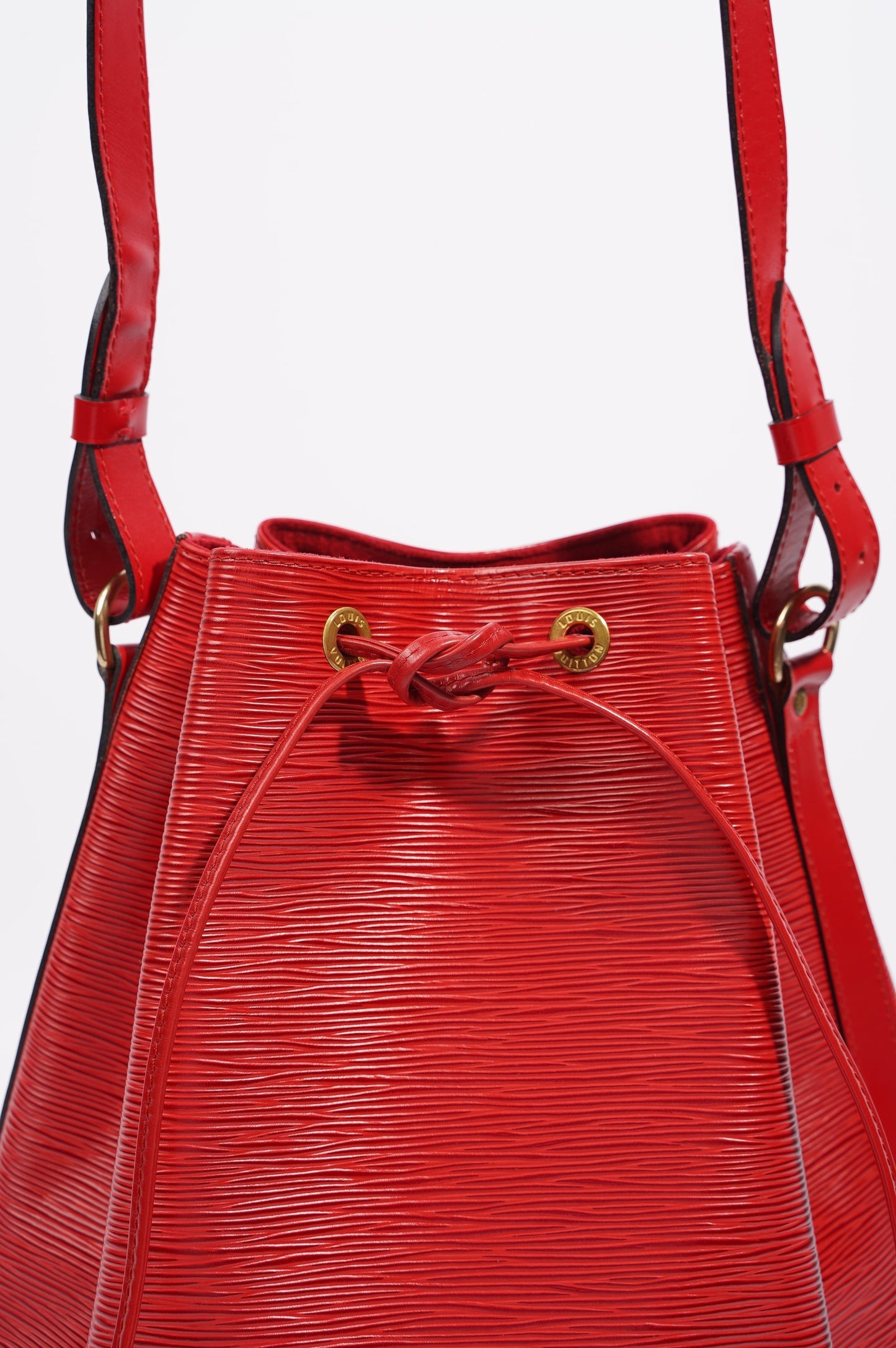 Louis Vuitton Noe Bag Red Epi Leather GM