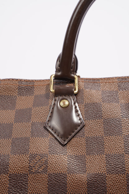 Louis Vuitton Womens Speedy Bag Damier Ebene Canvas 30
