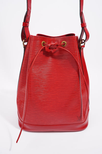 Louis Vuitton Noe Bag Red Epi Leather GM